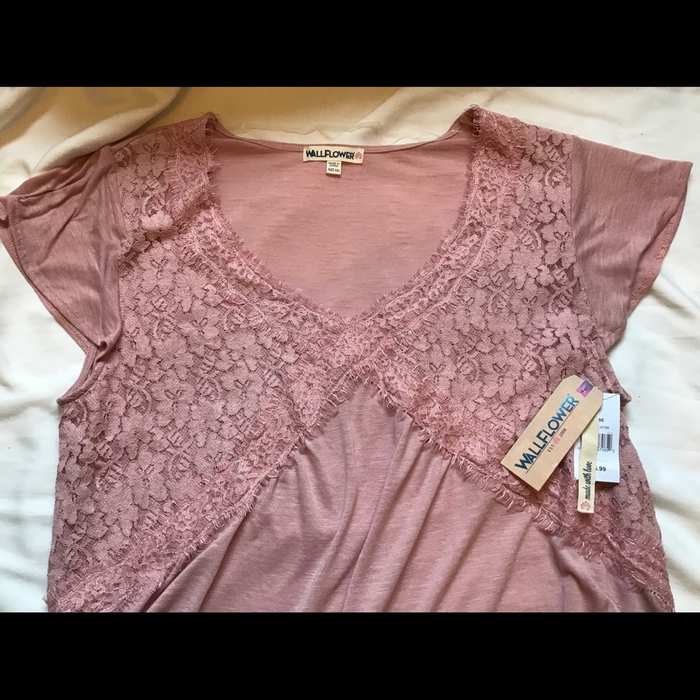 Pink summer top NWT